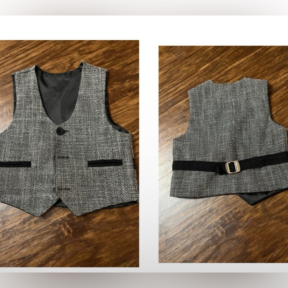 Toddler boy vest